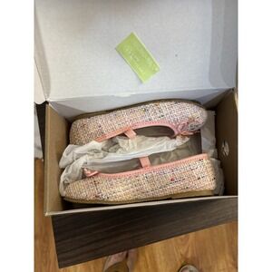 Lamour Sabrina Tweed Flat Girls Size 12 New With Box